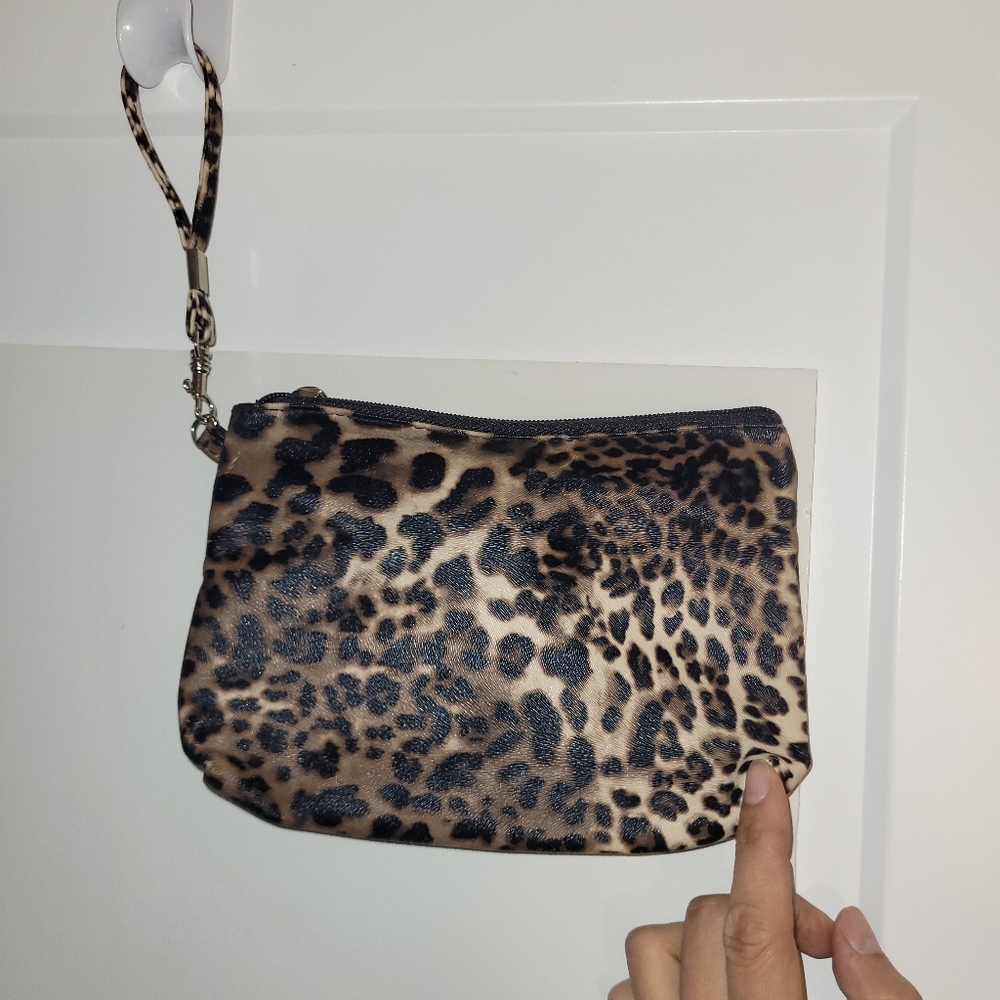 Leopard print purse bag